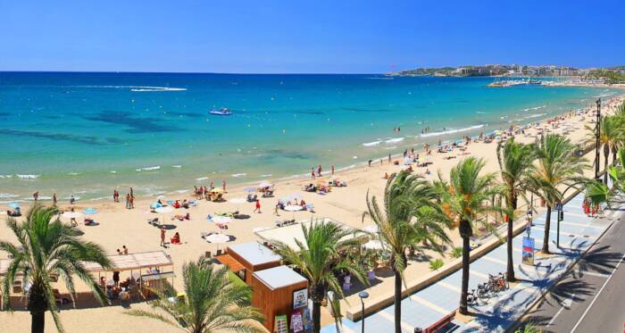 Salou er internationalt kendt for sine smukke strande